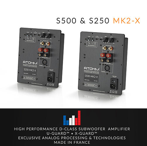 Nouveaux modules S500 et S250 MK2-X